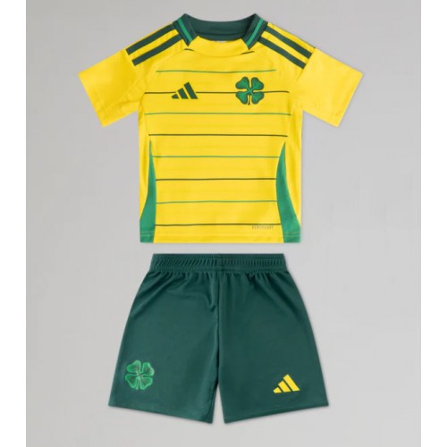 Fotbalové Dres Celtic Dětské Venkovní 2024-25 Krátký Rukáv (+ trenýrky)